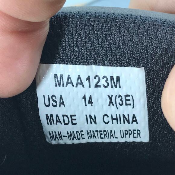 Propet Matthew Strap Sneaker Mens‎ 14 X (3E) Gray Walking - RIGHT SHOE ONLY - Picture 7 of 8